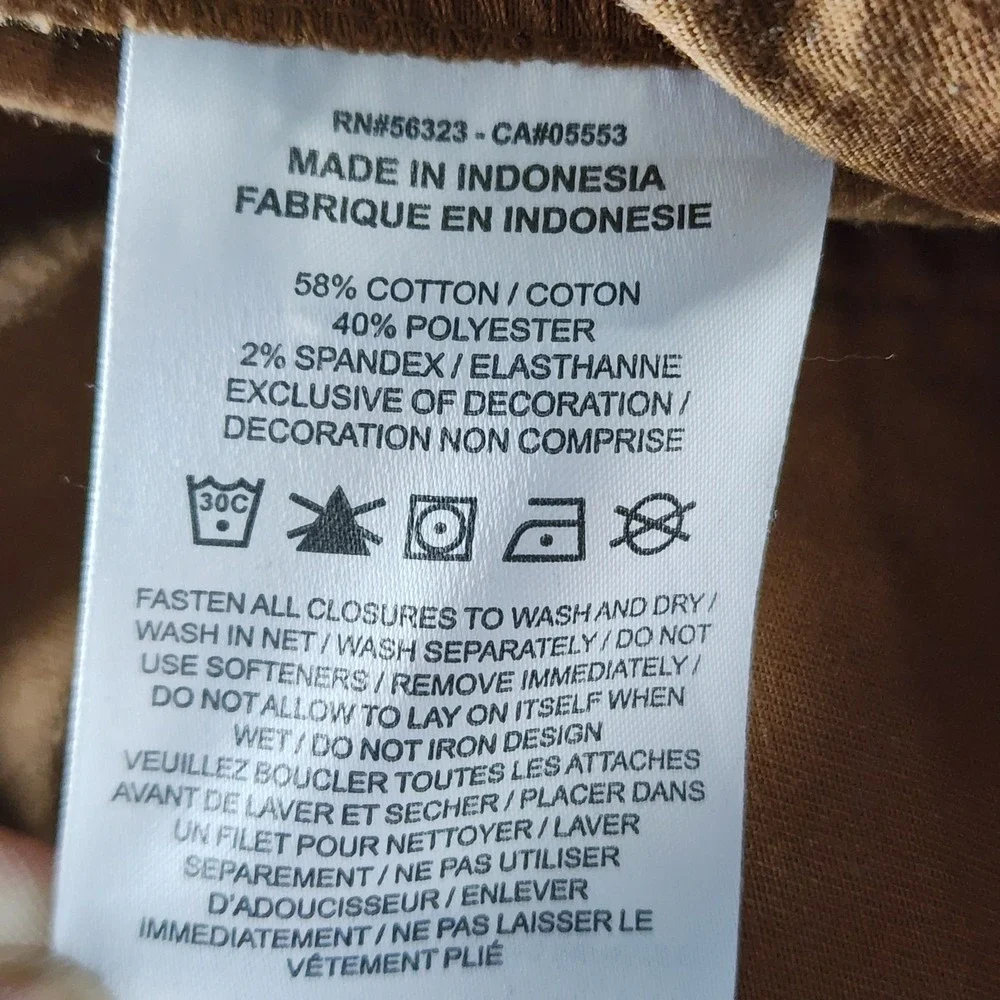 Jordan Flight Essentials Mens Cargo Pants Brown FB7305-281 Size M